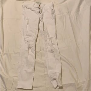 Abercrombie White Jeans
